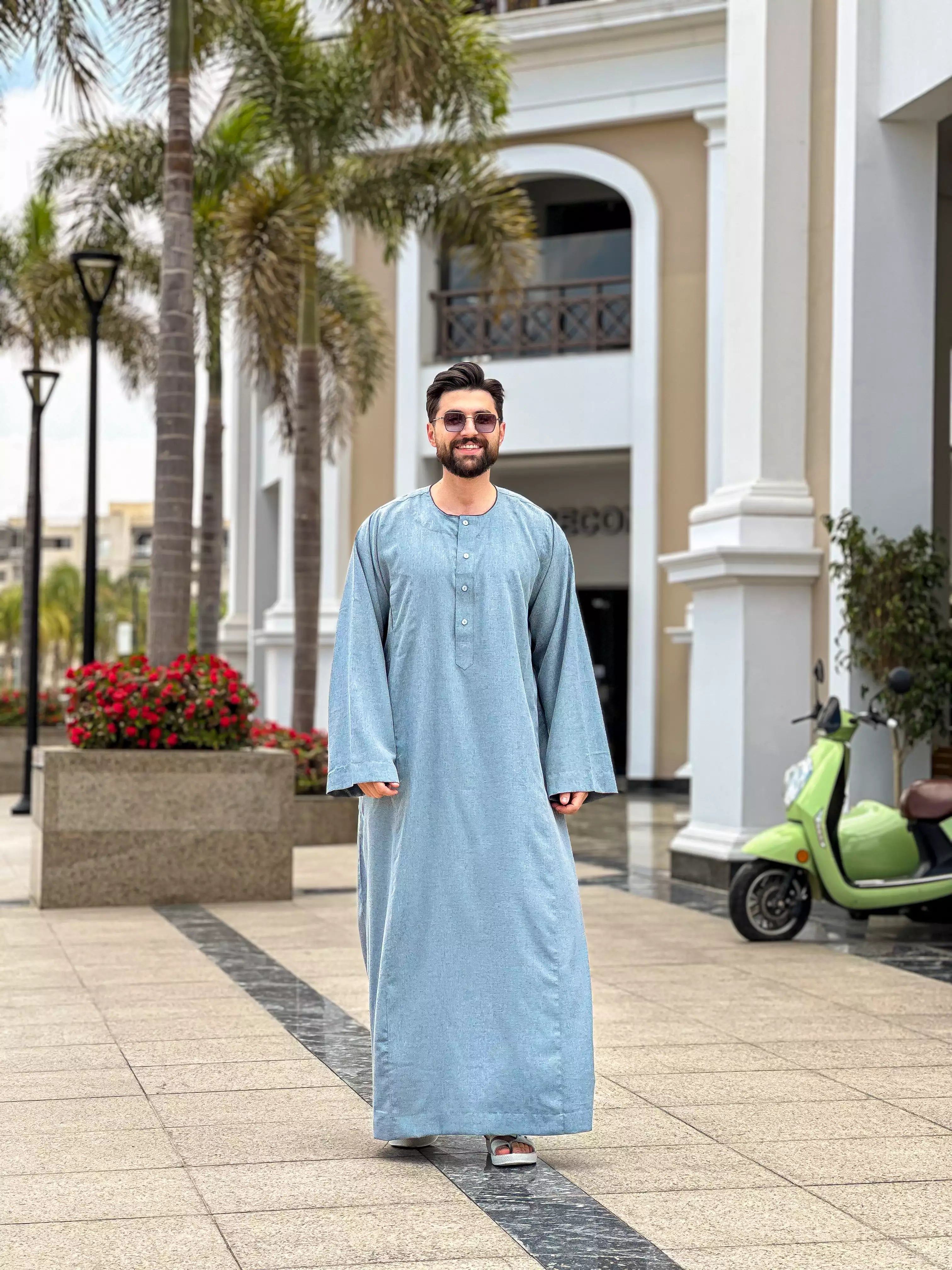 عبايه سوداني كتان
