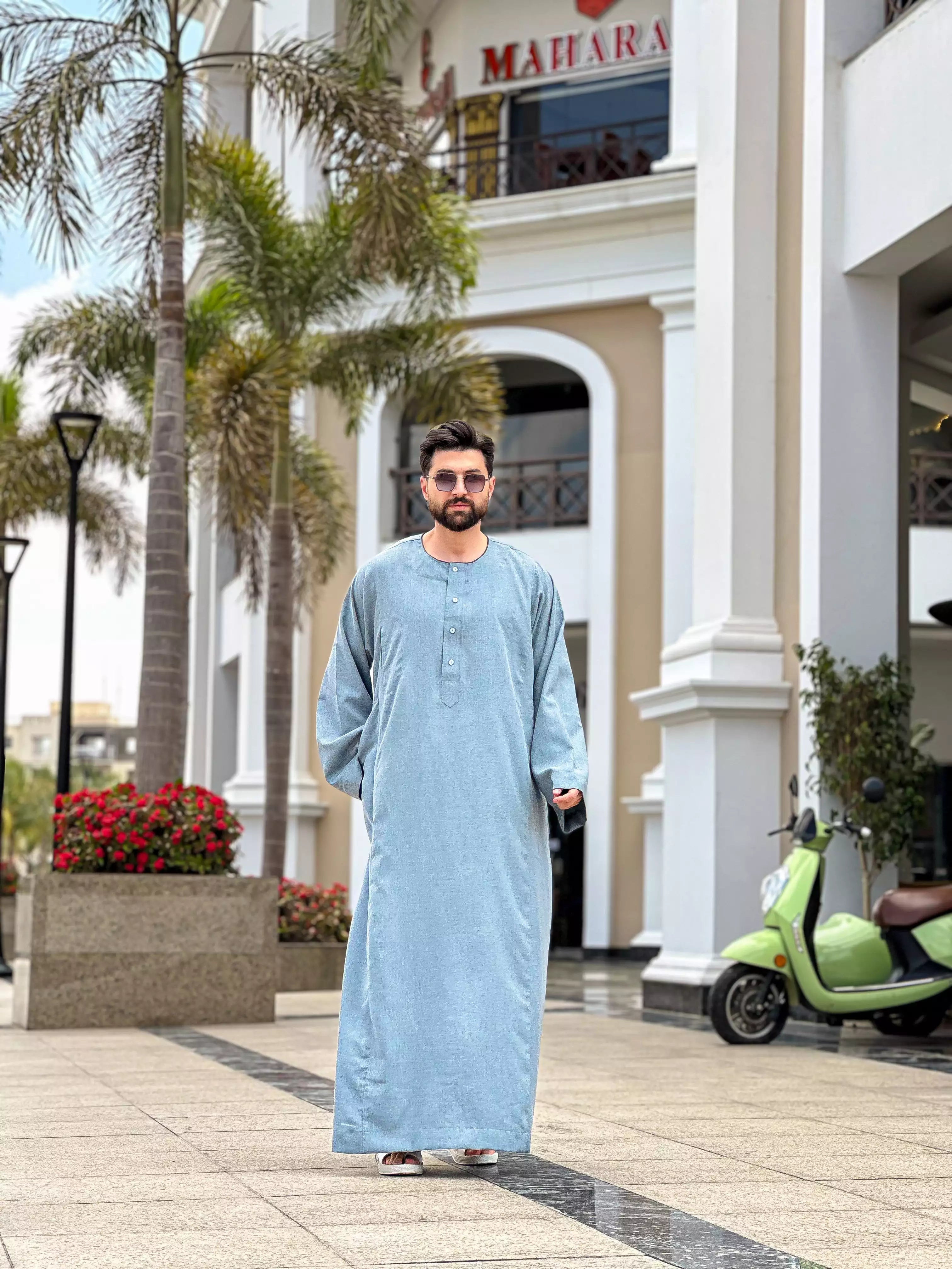 عبايه سوداني كتان