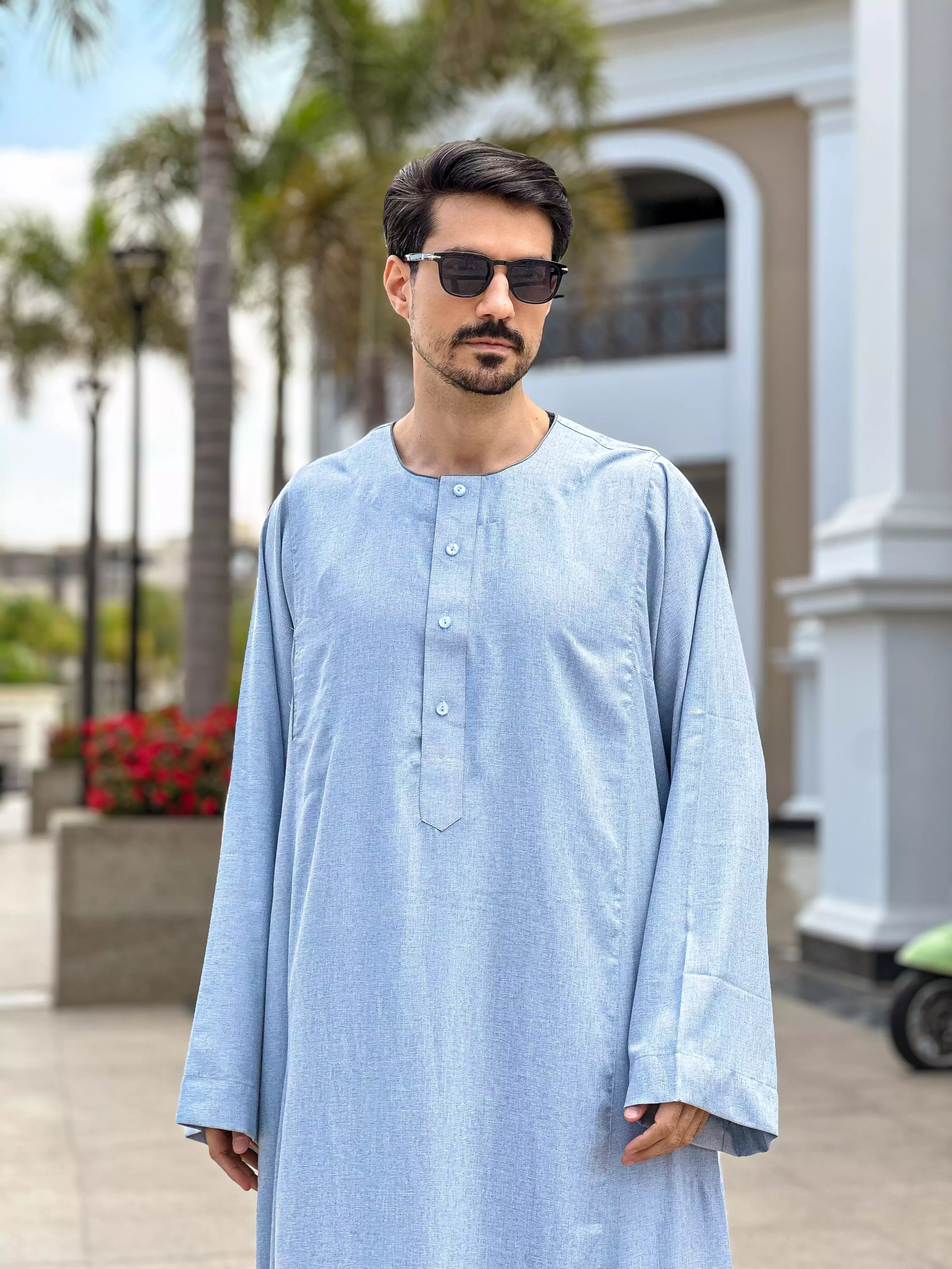 عبايه سوداني كتان
