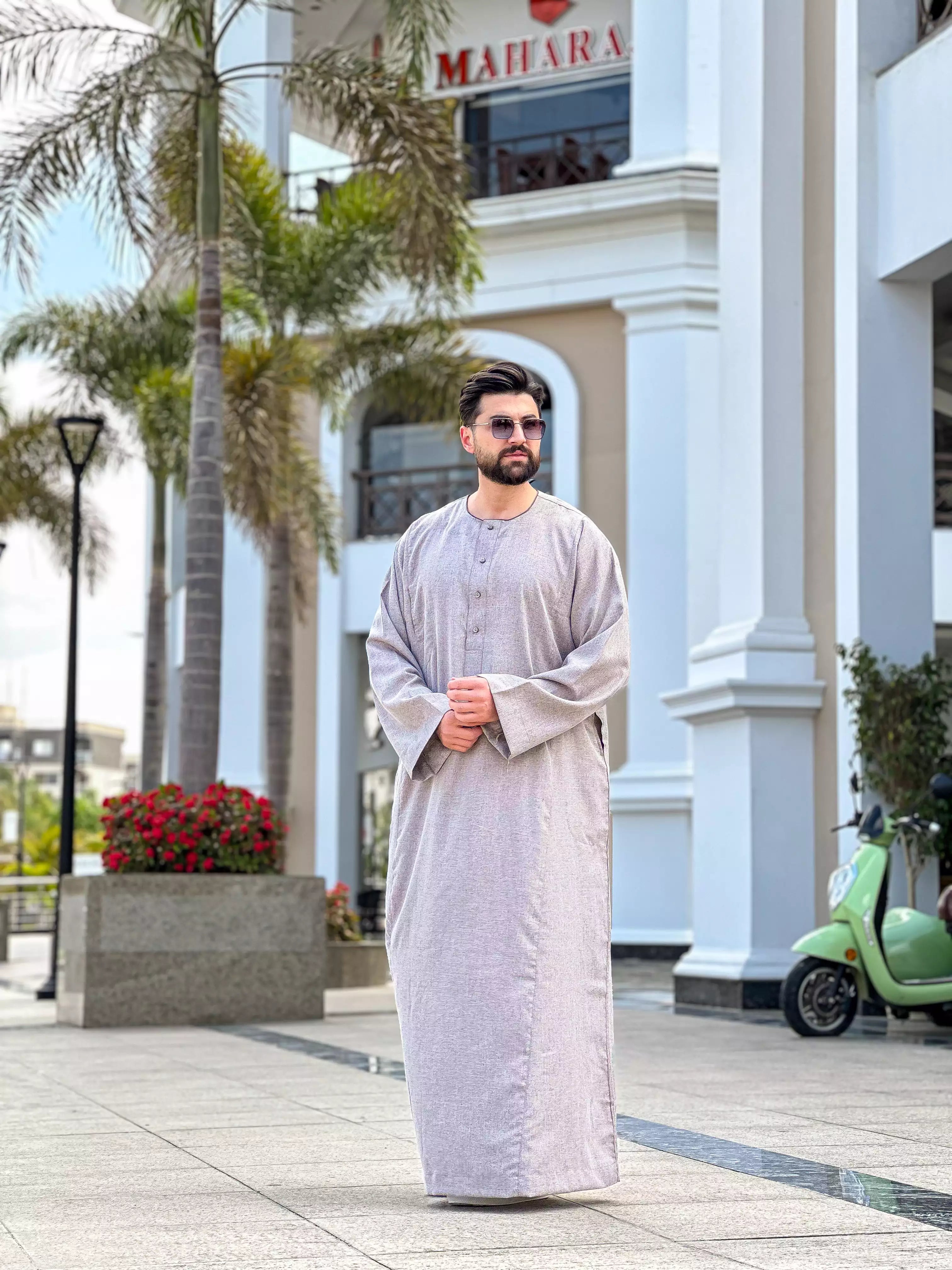 عبايه سوداني كتان
