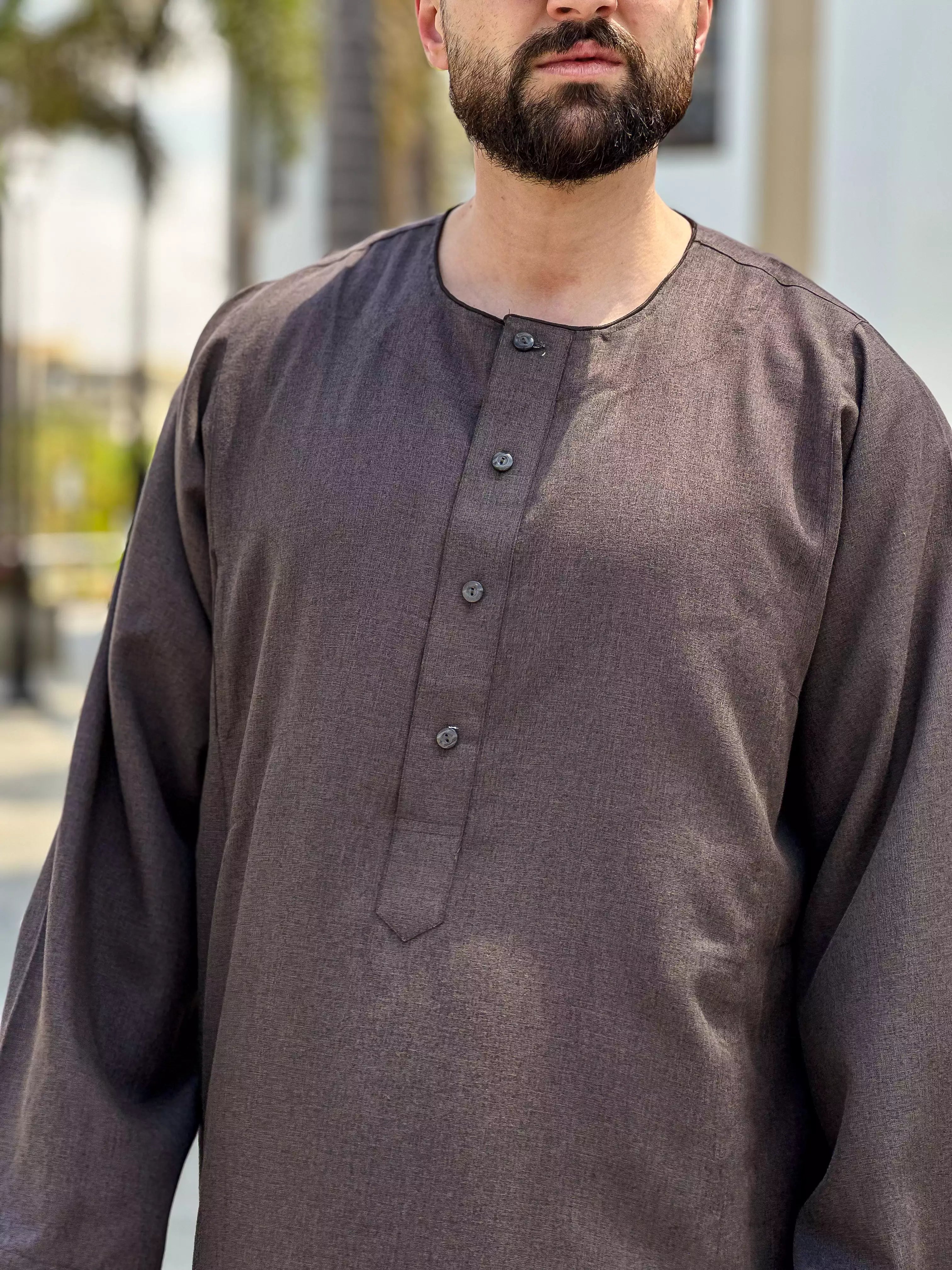 عبايه سوداني كتان
