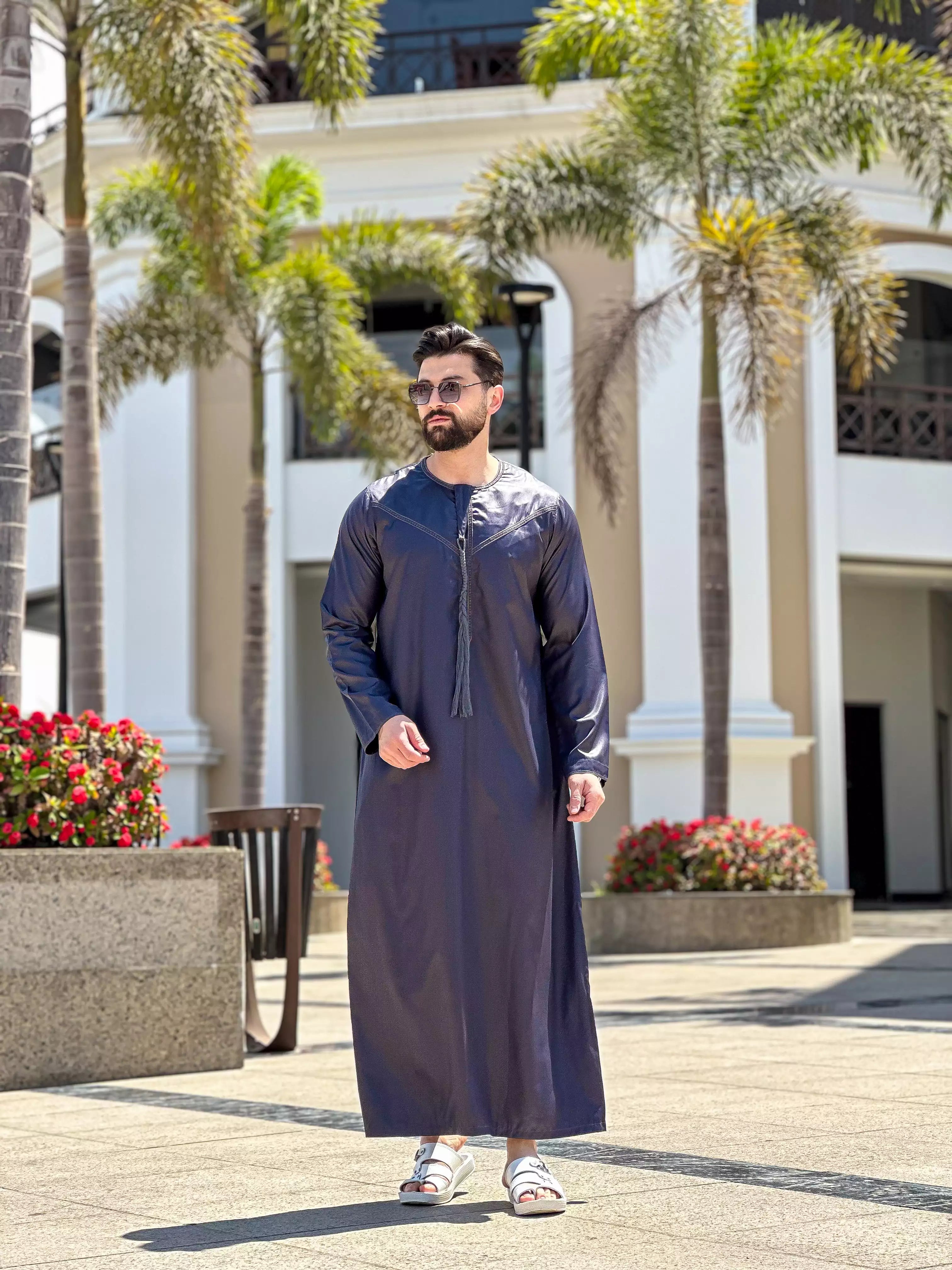 عباية نبتدى عمانى شرشوبة ستان الوان