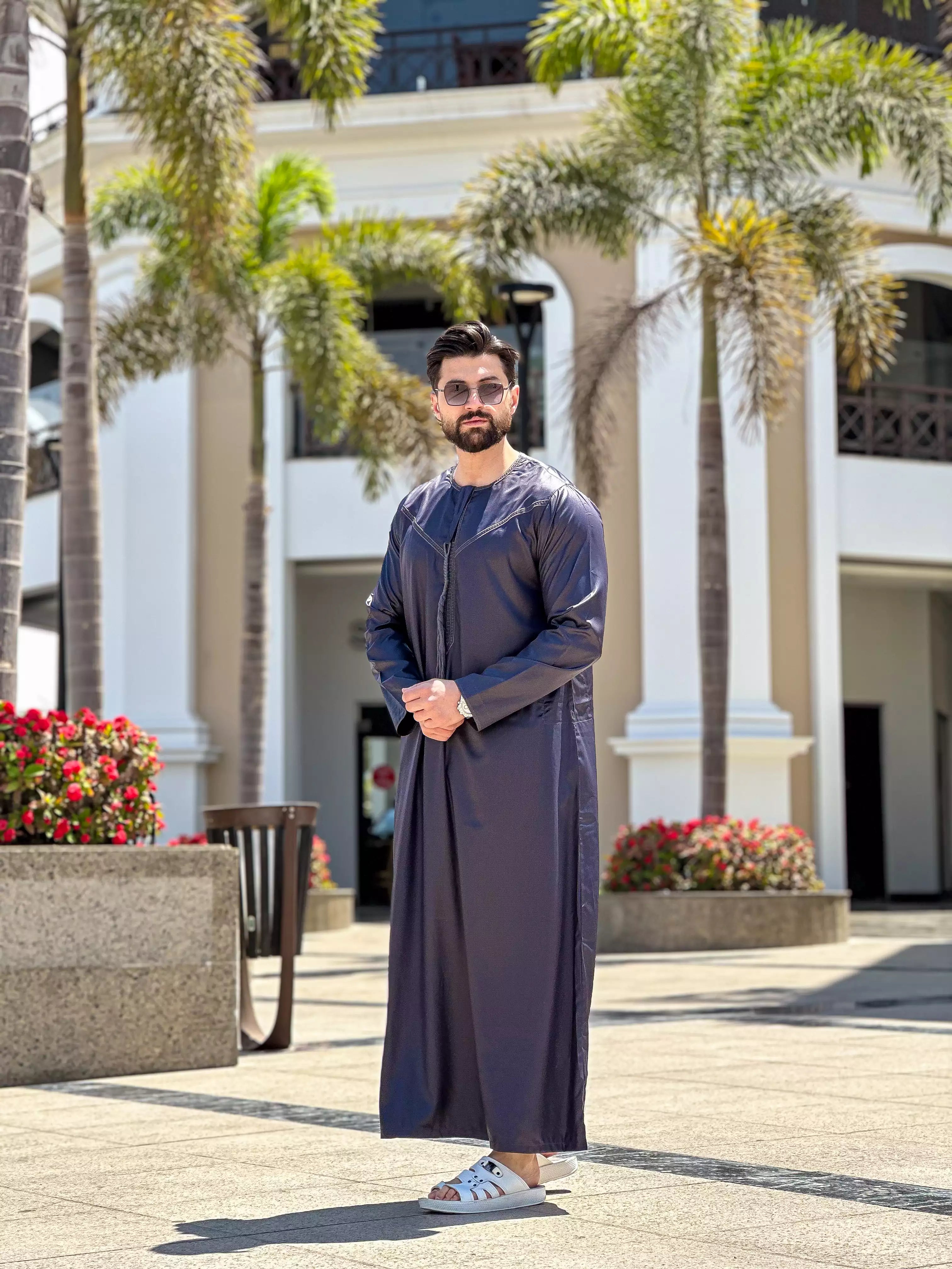 عباية نبتدى عمانى شرشوبة ستان الوان
