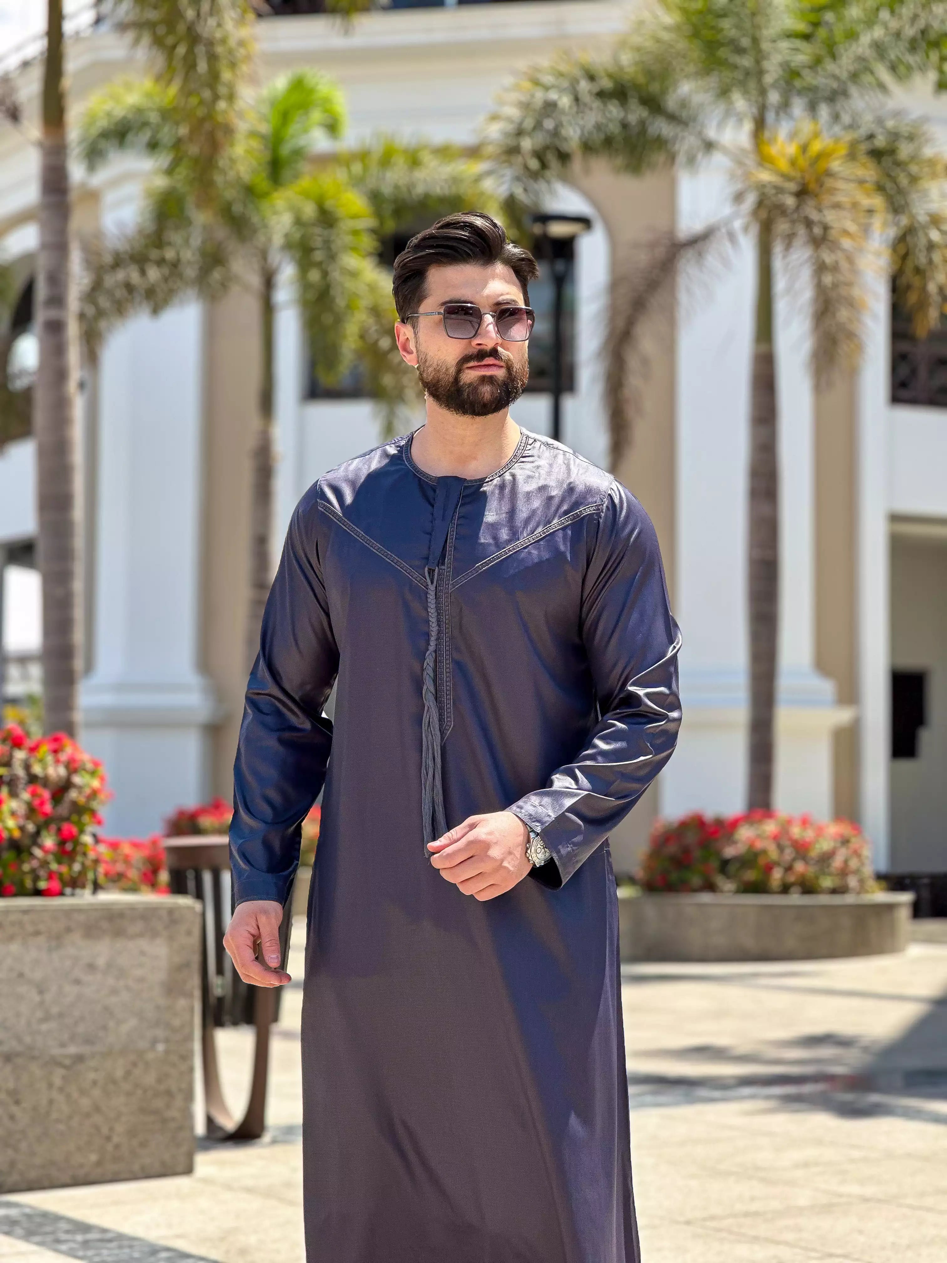 عباية نبتدى عمانى شرشوبة ستان الوان
