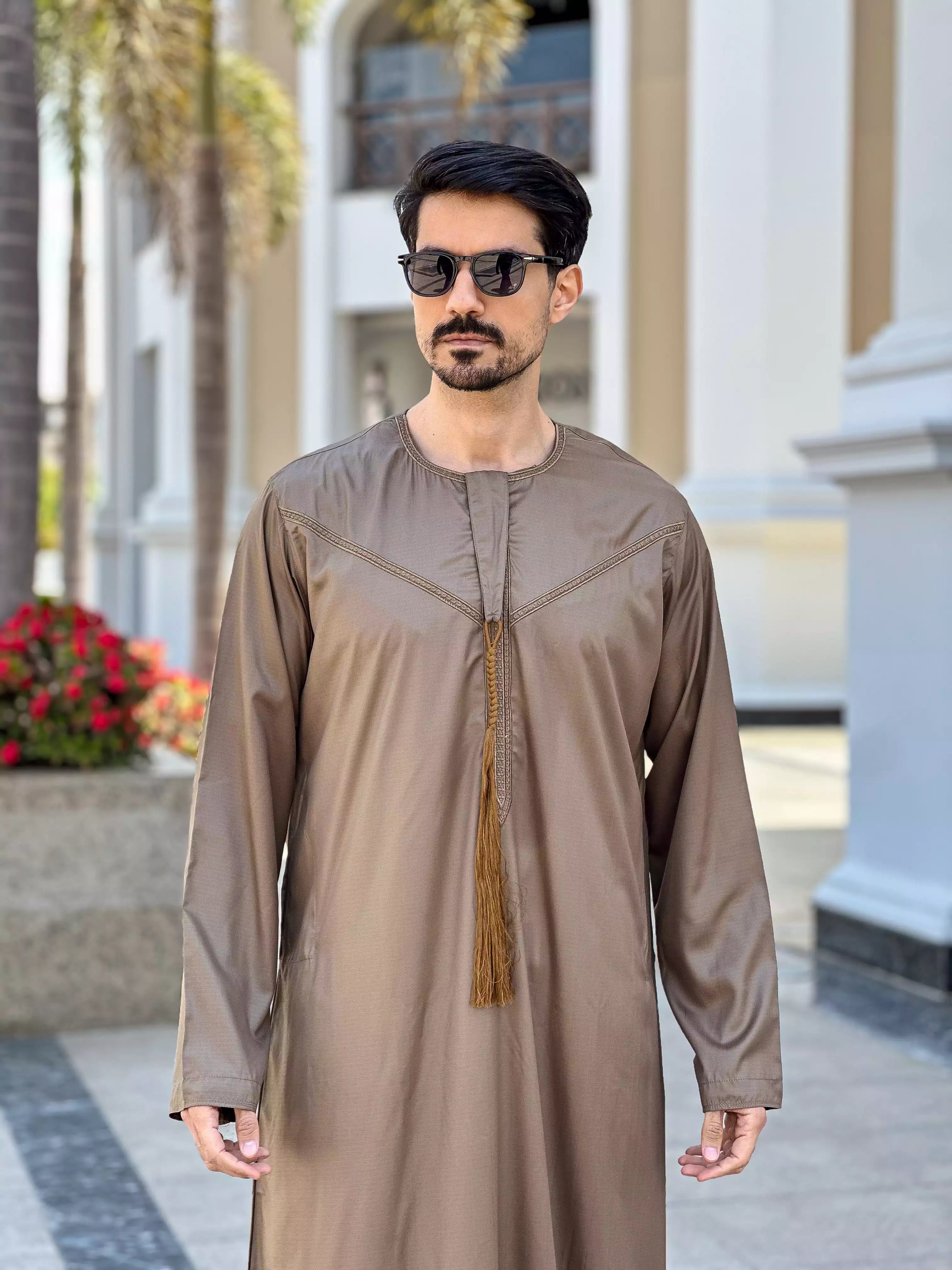 عباية نبتدى عمانى شرشوبة ستان الوان