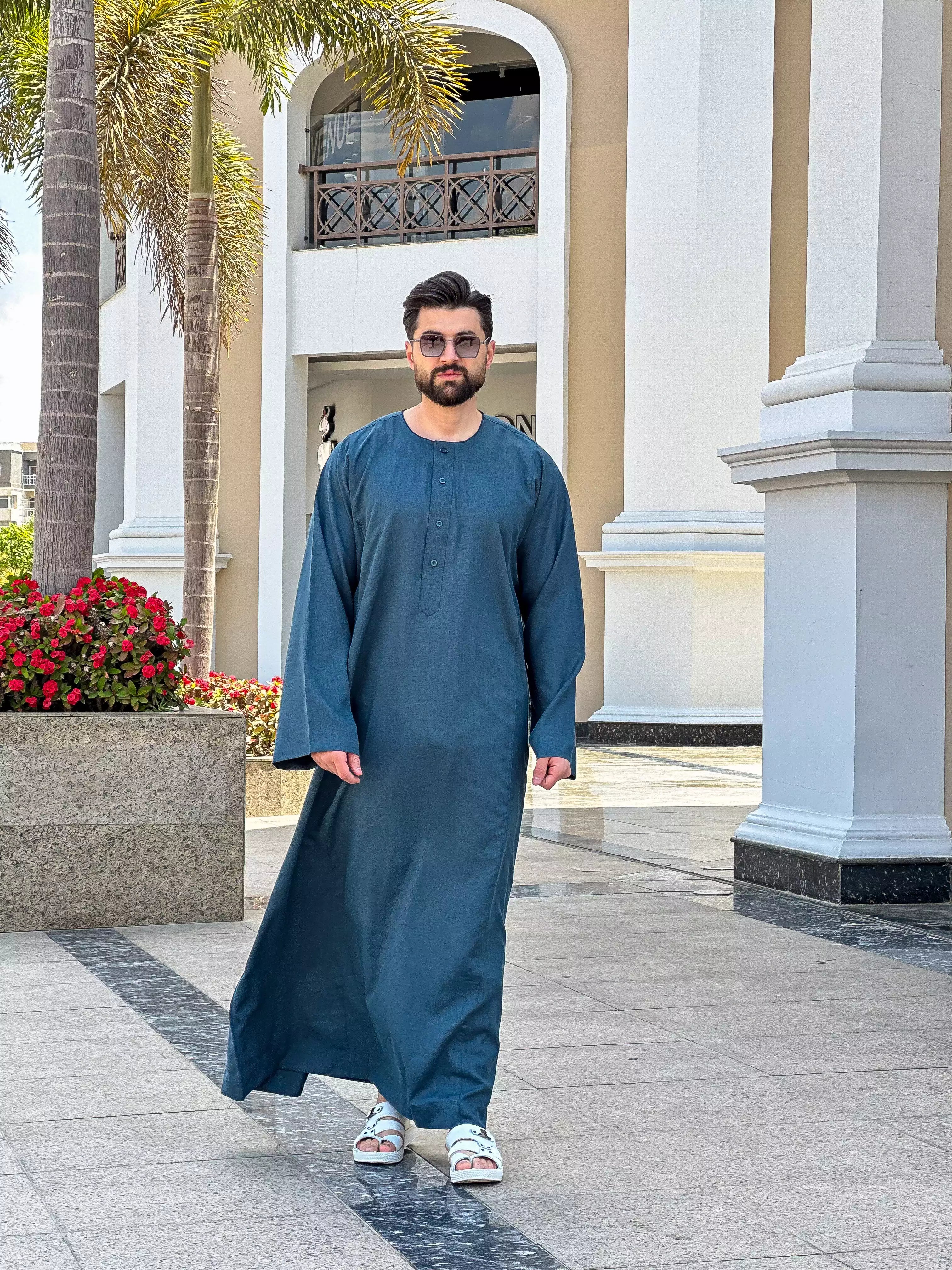 عبايه سوداني كتان