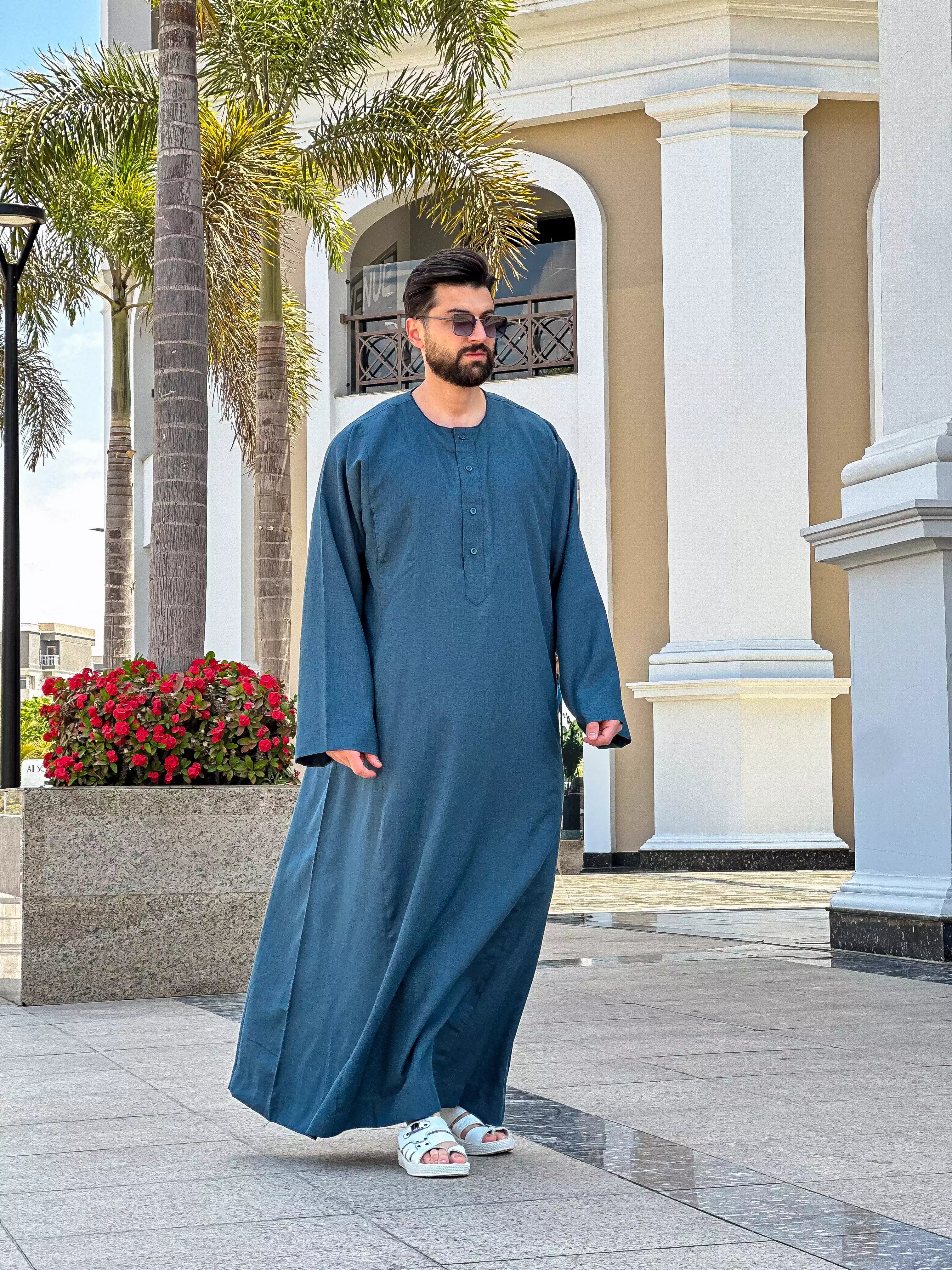 عبايه سوداني كتان