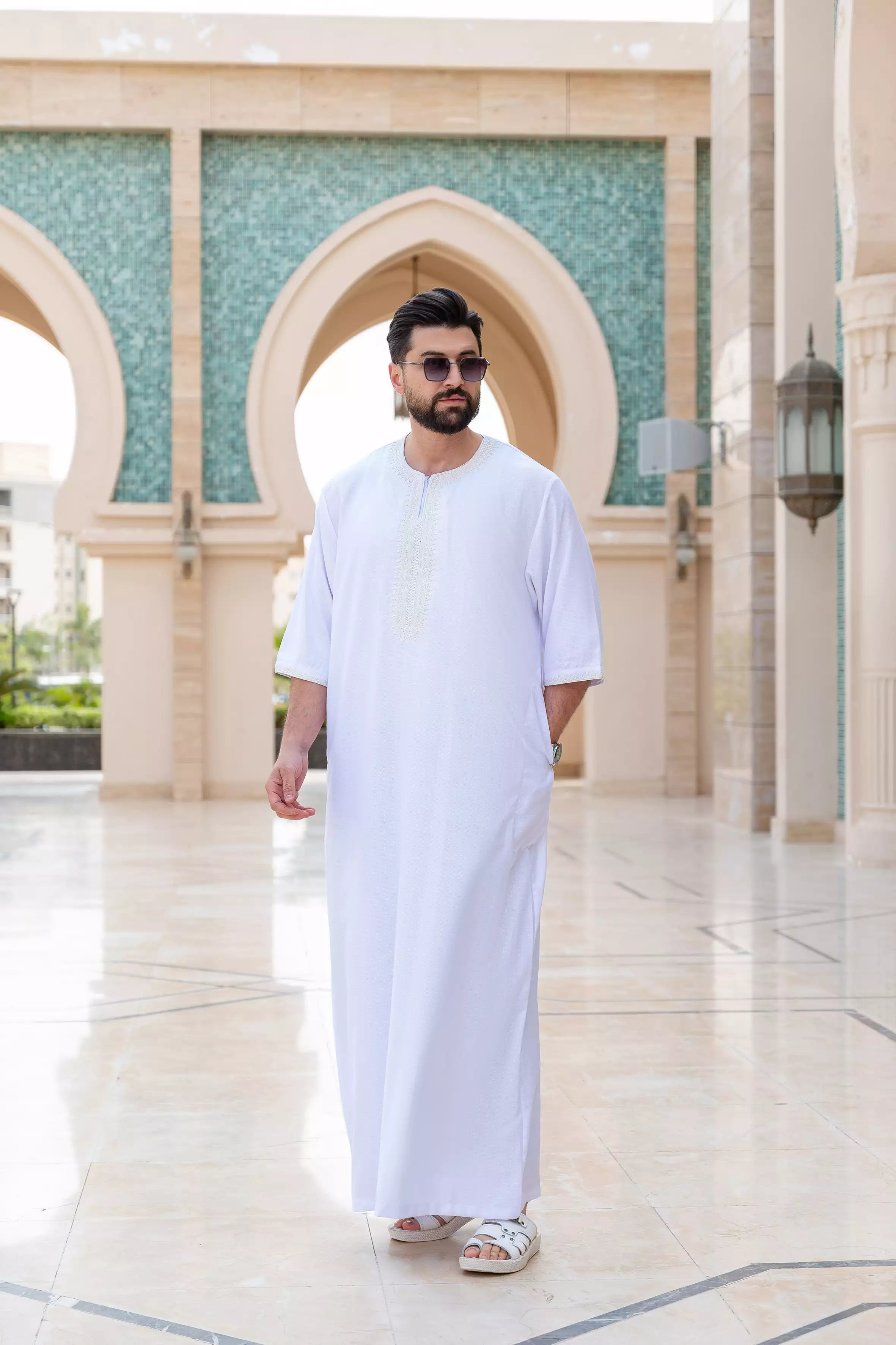 عبايه نبتدي  موسى نص كم