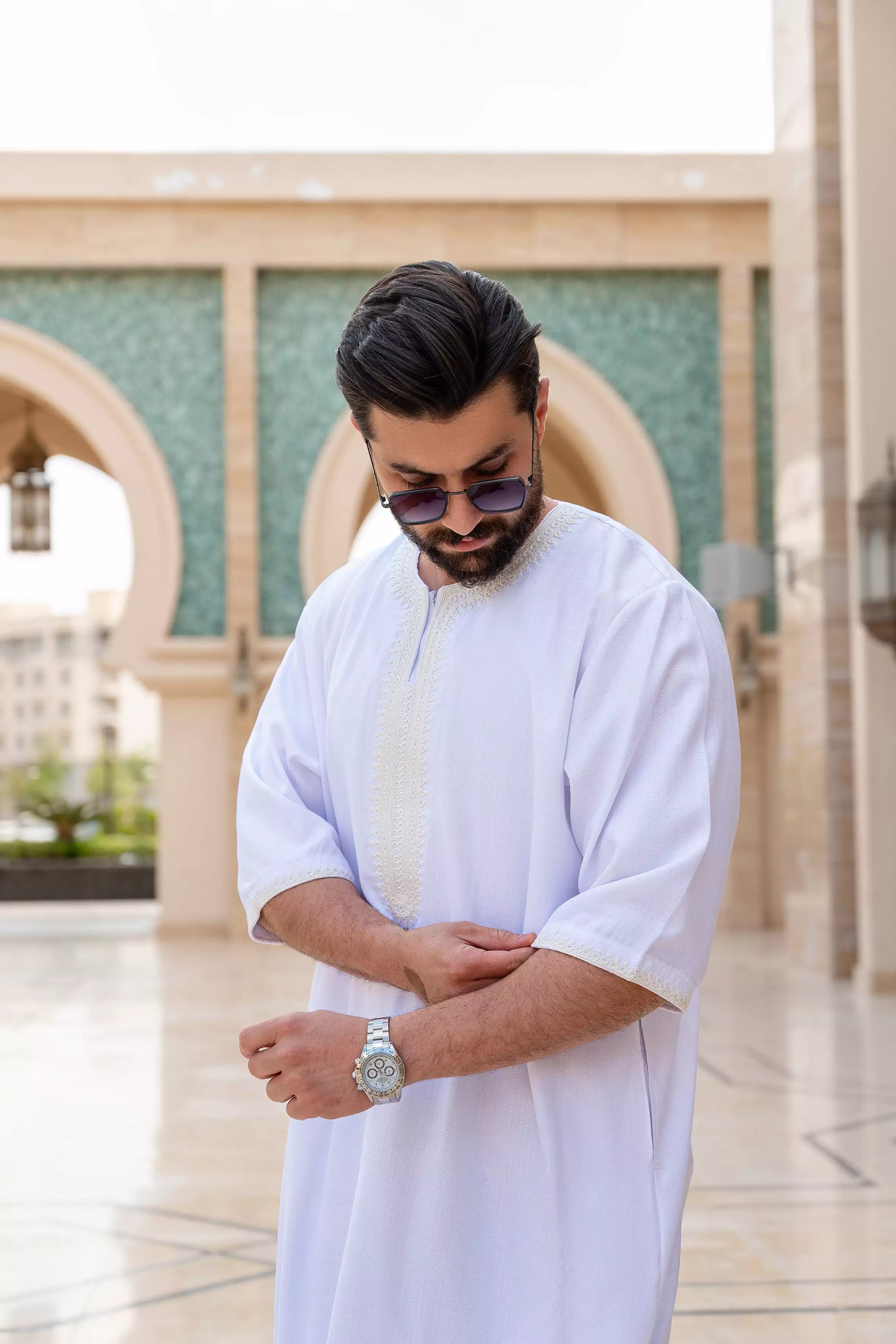 عبايه نبتدي  موسى نص كم