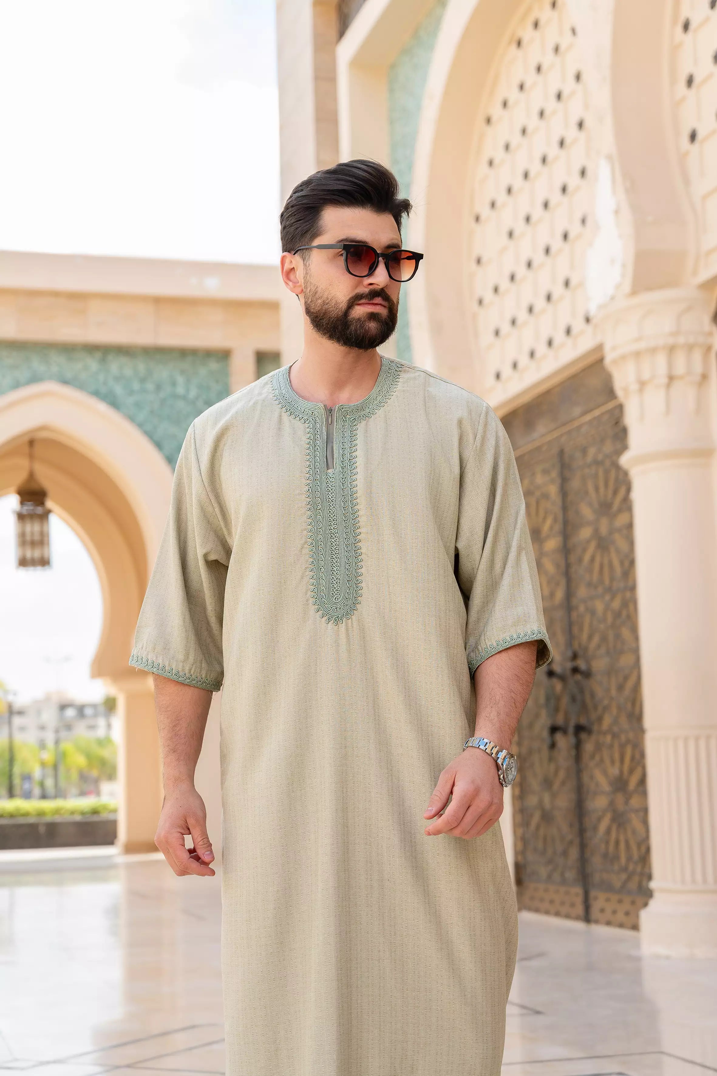 عبايه نبتدي  موسى نص كم