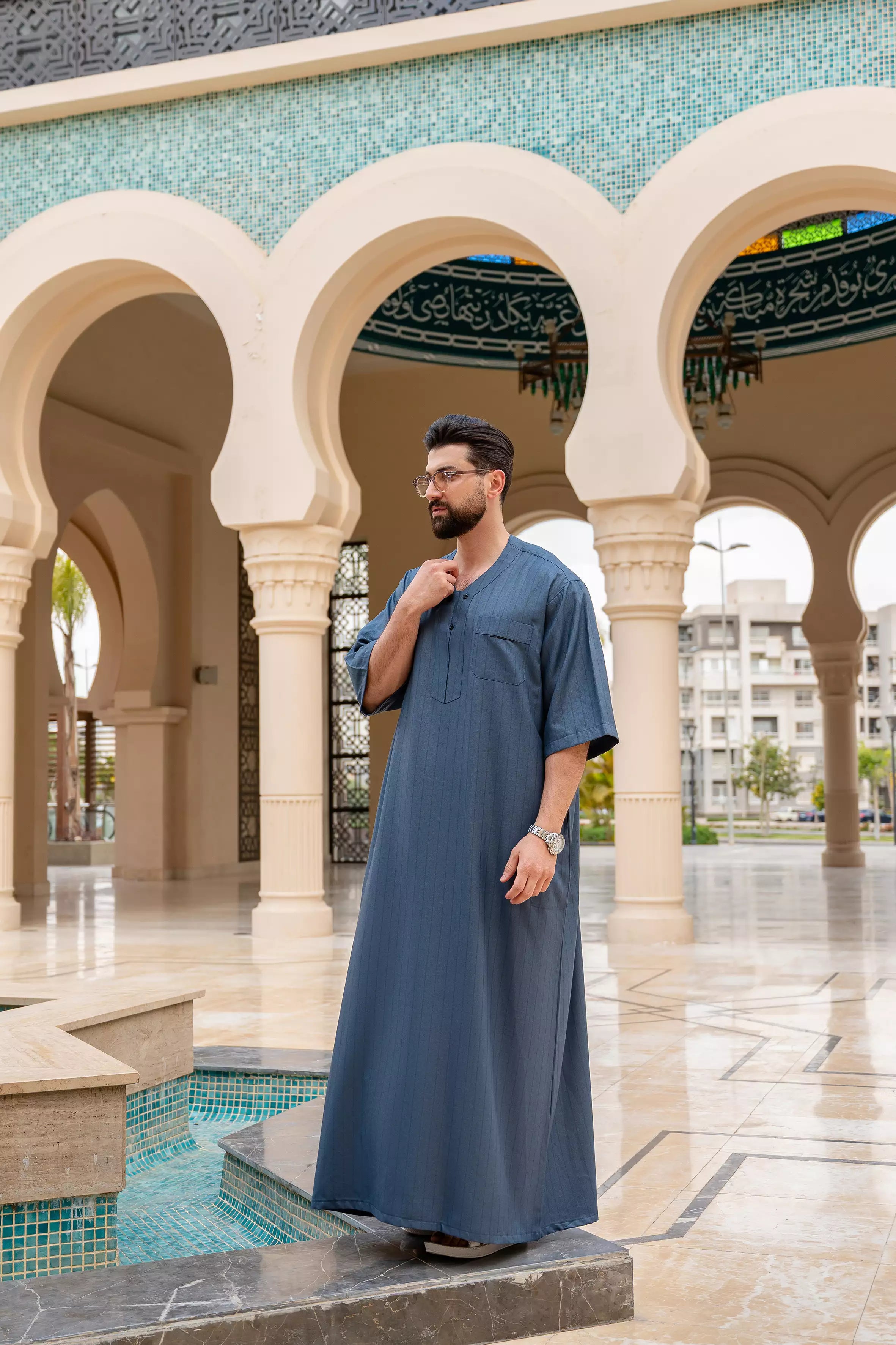 عبايه نبتدي  موسى نص كم