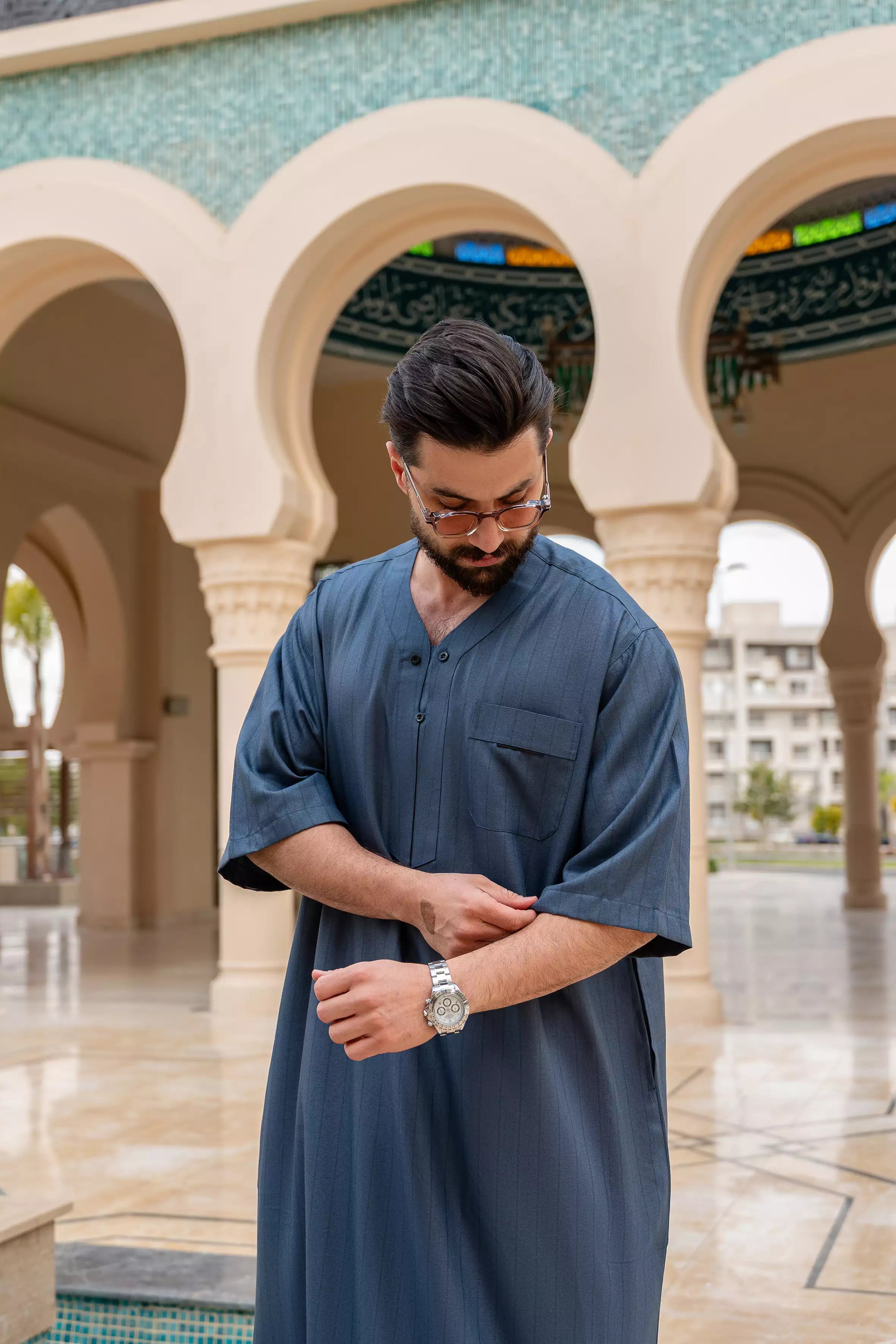 عبايه نبتدي  موسى نص كم
